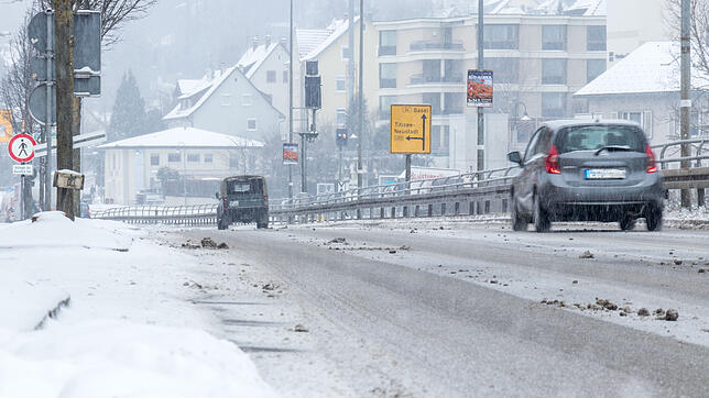 Bild : So hat die Kälte Waldshut-Tiengen fest im Griff