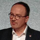 Uli Burchardt bei der Begrüßung seiner Bürgermeister-Kollegen: „Willkommen in der heimlichen Hauptstadt des Lastenrad-Tunings.“