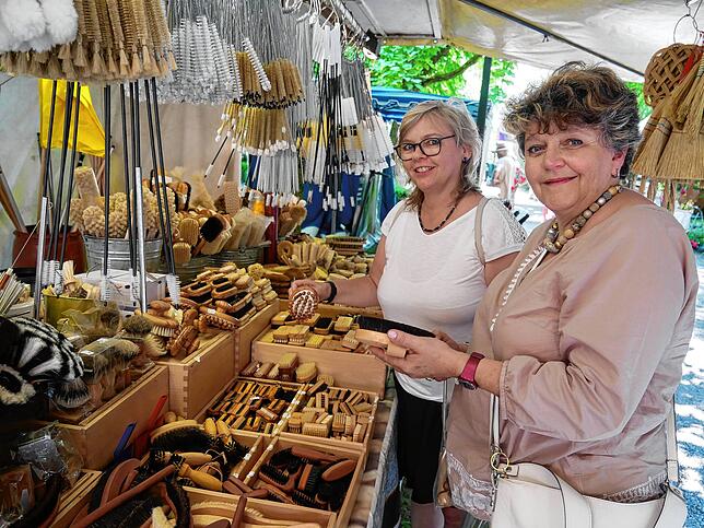 Impressionen von der Gartenlust-Ausstellung im Park von Schloss Schönau