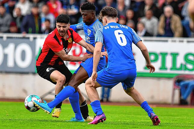 Bild 12: SV Weil gewinnt Derby gegen den FSV Rheinfelden mit 2:1 &ndash; und wir haben Bilder!