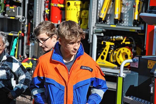 Bild 13: Gelungene und herausfordernde Probe der Feuerwehr Herrischried
