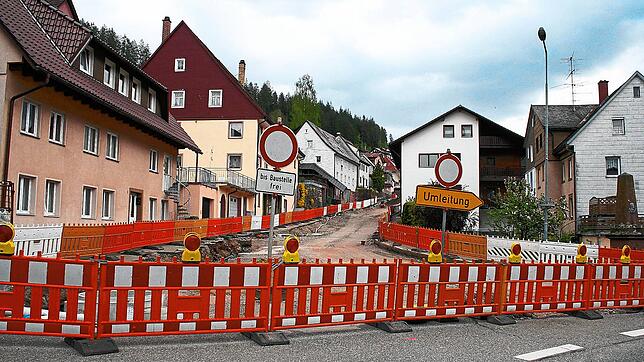Für Ärger mit reichlich Verzögerung sorgt die Abrechnung der Sanierung in der Krankenhausstraße in Vöhrenbach aus dem Jahr 2019. Foto: ...