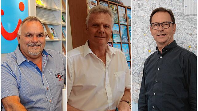 Sie kennen die aktuelle Situation gut: Christian Lobert, Rainer Schey und Matthäus Kögel (von links). Und sie wissen: Die Preise sind ...
