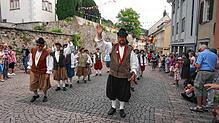 Das wird es dieses Jahr nicht geben: Der Schwyzertag &ndash; hier beim Umzug &ndash; musste im Zuge der Corona-Krise abgesagt werden. ...