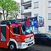 Die Feuerwehr eilte in die Gartenstraße, um einen kleineren Küchenbrand zu löschen.