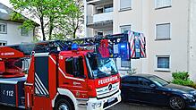 Die Feuerwehr eilte in die Gartenstraße, um einen kleineren Küchenbrand zu löschen.