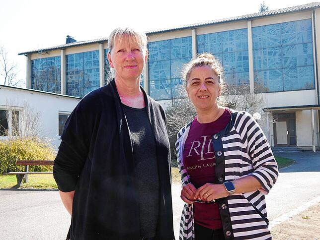 Sie blicken nach vorne: Die beiden Tagesmütter Anette D‘Effremo und Lilianna György sind nach dem Feuer mit ihrer Gruppe, den ...