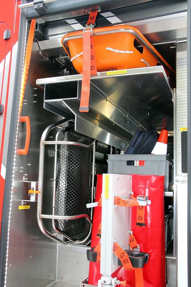 Bild 33: Bilder von der Drehleiter-Demonstration der Feuerwehr Blumberg