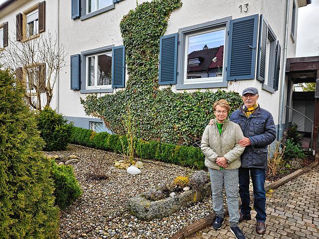 Erich und Gesine Bammert wohnen seit fast 50 Jahren in einem Haus mit der Nummer 13.