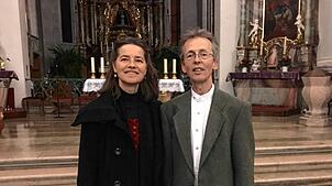 Mit „Mozartiana“ gastierten Mirjam und Wieland Meinhold in der Kirche in Todtmoos. Foto: Karin Steinebrunner