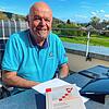 Paul Witt auf seiner Terrasse in Steißlingen. Der ehemalige Rektor der Hochschule für öffentliche Verwaltung Kehl hat viele ...