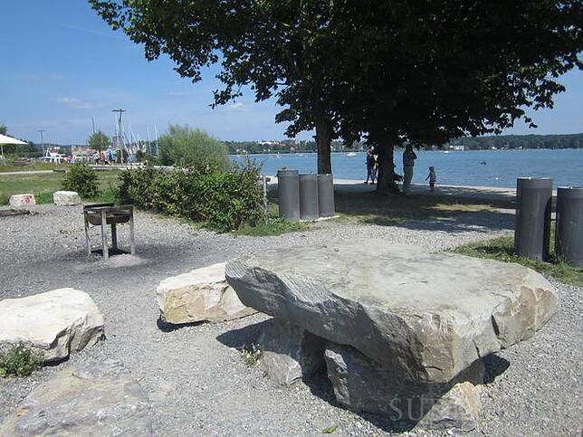 Der Grillplatz Klein Venedig.