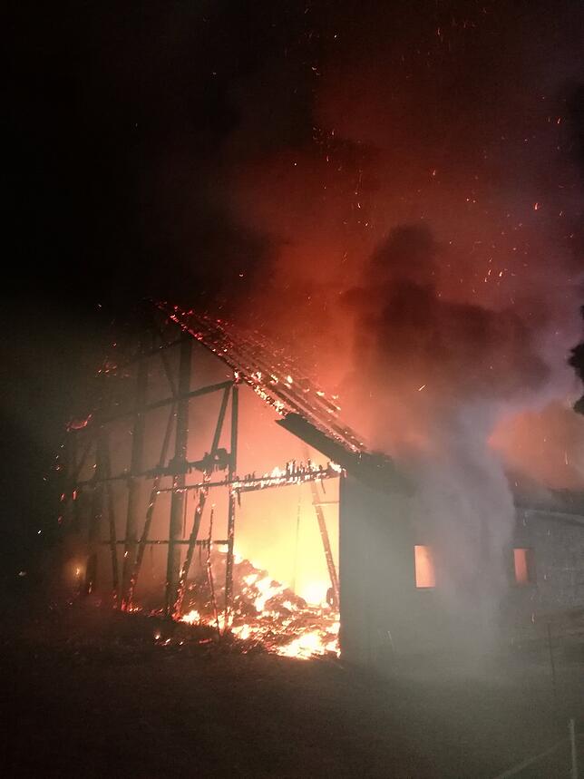 Bild 8: Bilder: Drei Brände in Bonndorf in einer Nacht
