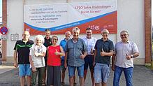 Der Festausschuss koordiniert die Feierlichkeiten zum 1250-jährigen Wolterdinger Ortsjubiläum: Susanne Engesser (vorne, von links), ...