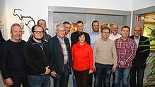 CDU-Kandidaten für die Wahl in den Gemeinderat: Detlef Pfundstein, Simon Kiefer, Daniel Kaltenbach, Berthold Kederer, Olaf Gissler, ...