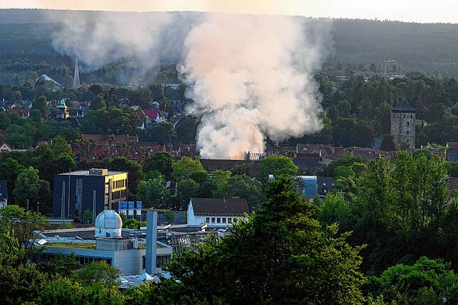 Bild 9: Der Großbrand in Villingen in Bildern: So schlimm wütete das Feuer in der Innenstadt