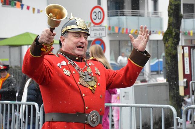 Bild 23: Bilder vom Narrensprung beim Ringtreffen des Alemannischen Narrenrings (Teil 1)