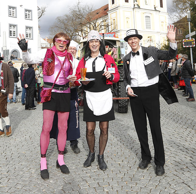 Bild 12: Bilder vom Fasnachtssonntag in Donaueschingen (Teil 1)