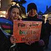 Ulrike Neumann-Weber und Michael Weber beziehen in Heiligenberg Position gegen eine von der AfD angemeldete Anti-Windkraft-Demo.