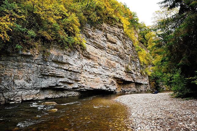 Die Wutachschlucht ist der größte Canyon Deutschlands.