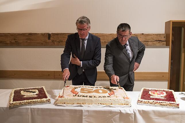 Die Partnerschaft mit Heiligenberg im Elsass im Département Bas-Rhin besteht seit 1968 und war Frank Amann (links) immer sehr wichtig. ...