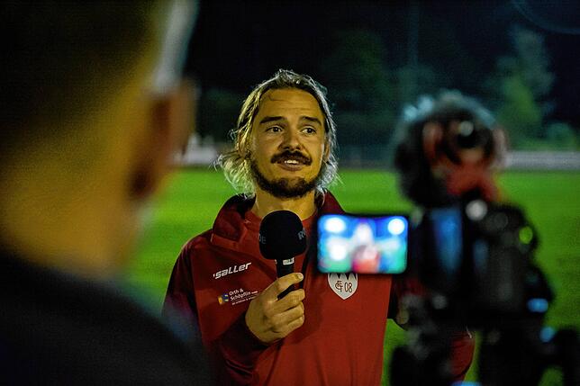 Stimme: Der gelernte Sportjournalist Tammo Heinzler – Archivbild – war als Kapitän stets ein gefragter Gesprächspartner, wenn es um sein ...