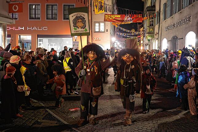 Bild 32: Butzenlauf 2025: Das sind die spektakulärsten Bilder der Konstanzer Fasnacht – Jetzt ansehen