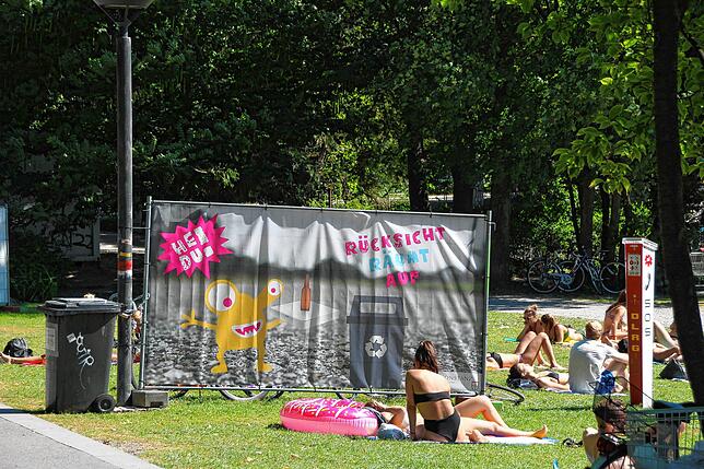 Rücksicht räumt auf: Leider hält sich nicht jeder daran.