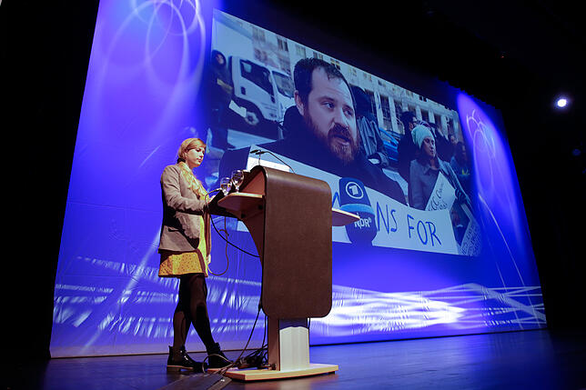 Bild 5: #ichvertraueFakten &ndash; Alle Bilder zum Auftakt des SÜDKURIER-Medienprojekts Klasse! in der Singener Stadthalle