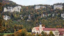 Ein berühmtes Kloster an einem berühmten Fluss, das ist die Erzabtei Beuron.