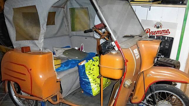 Ein Hingucker ist dieses Dreirad aus der ehemaligen DDR. Ab dem 3 Juli gehört es zu den rund 2000 Exponaten, die im Mopedmuseum in ...