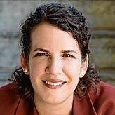 Lina Seitzl, SPD-Bundestagskandidatin, findet, dass die Baustelle schon viel zu lange geht.