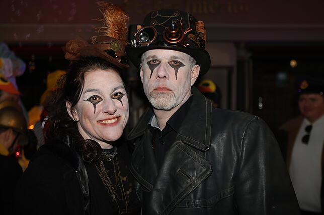 Bild 8: Konstanzer Straßenfasnacht 2025: Die Altstadt wird zum Narrenparadies - Die Bilder vom Abend!