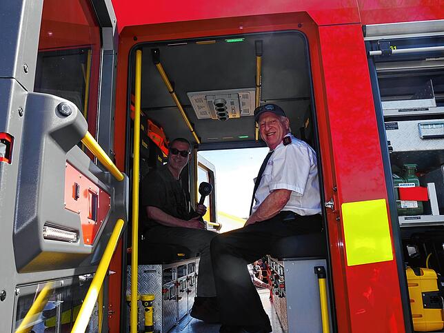 Bild 31: Zwei zukunftsweisende Anlässe als Feiergrund für die Feuerwehr Hilzingen
