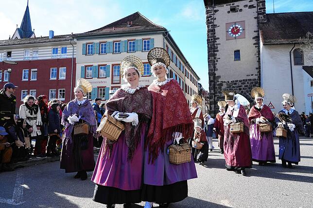 Bild 11: So schön war es am Dienstag beim großen Umzug in Villingen (Teil 1)