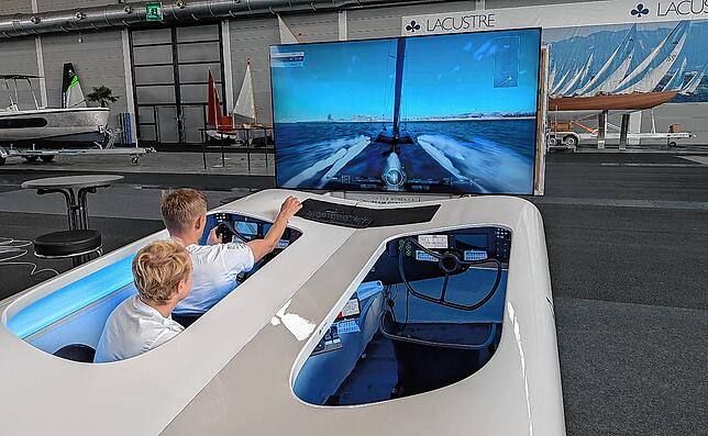 Zur Vorbereitung auf den berühmten America‘s Cup nutzen Crews virtuelle Technologien, die einen realen Wettkampf nachbilden. Hier ...