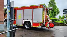 Zu einem Einsatz am Bahnhof Waldshut rückte die Feuerwehr Waldshut -Tiengen am Freitag aus.