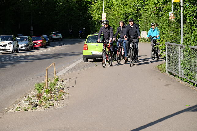 Bild 9: Über zehn Stationen durch Überlingen: Wo in der Stadt Gefahren für Radfahrer lauern