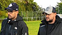 Traten von ihrem Traineramt beim FV Marbach zurück: Fabian Schwarz (links) und Patrick Fleig.