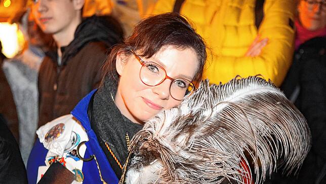 Bild 12: Auf dem Stephansplatz sprühen die Funken &ndash; hier endet die Konstanzer Fasnacht
