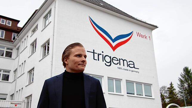Wolfgang Grupp Junior auf dem Trigema-Gelände in Burladingen. Ab Januar übernimmt er gemeinsam mit seiner Schwester das operative Geschäft.