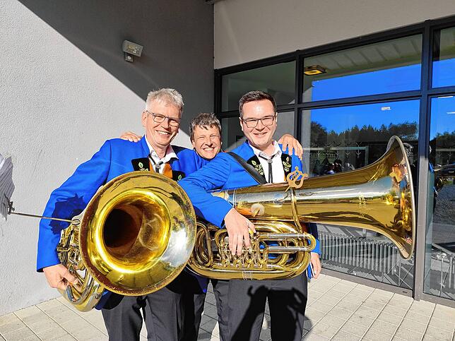 Bild 1: Musikverein Zoznegg feiert Jubiläum: Das sind die Bilder