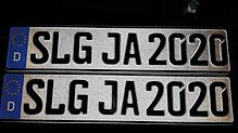 Aus Nostalgiegründen hätten viele Kreisbürger Altkennzeichen wie &bdquo;SLG&ldquo; gerne wieder. Ab 26. Februar können diese online ...