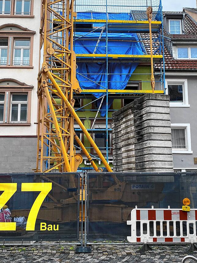 In der alten Ratsapotheke tut sich was.