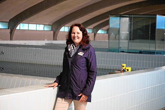 Andrea Lohr leitet die Werksführungen in der Bodensee-Wasserversorgung.