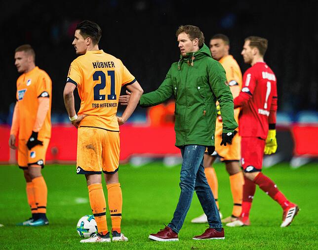 Hübner und Nagelsmann kennen sich aus der gemeinsamen Zeit in Hoffenheim.
