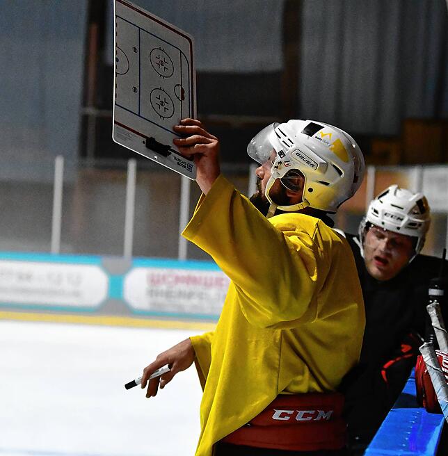 Bild 5: Impressionen aus dem Training beim EHC Herrischried