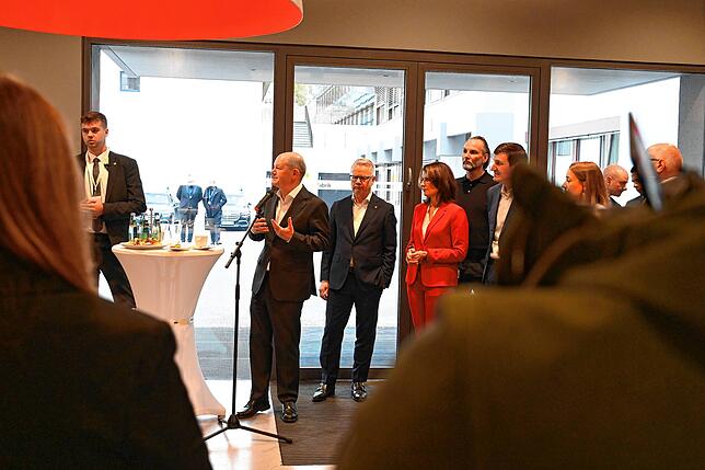 Bild 27: Kanzler Scholz besucht den Hochrhein - das sind die eindrücklichsten Bilder