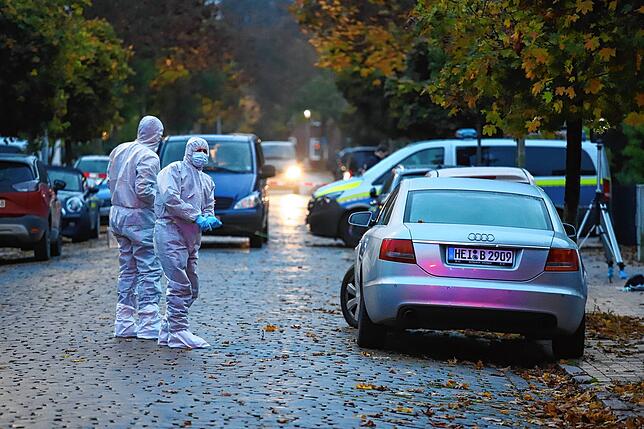 Der Tatort des Femizids im Kreis Dithmarschen in Schleswig-Holstein. Hier erschoss ein 37-jähriger seine Ehefrau auf offener Straße.