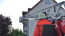 Das Drehleiterfahrzeug stammt aus dem Jahr 1990, hat also seine vorgesehene Einsatzzeit erreicht. Jetzt muss ein neues her.